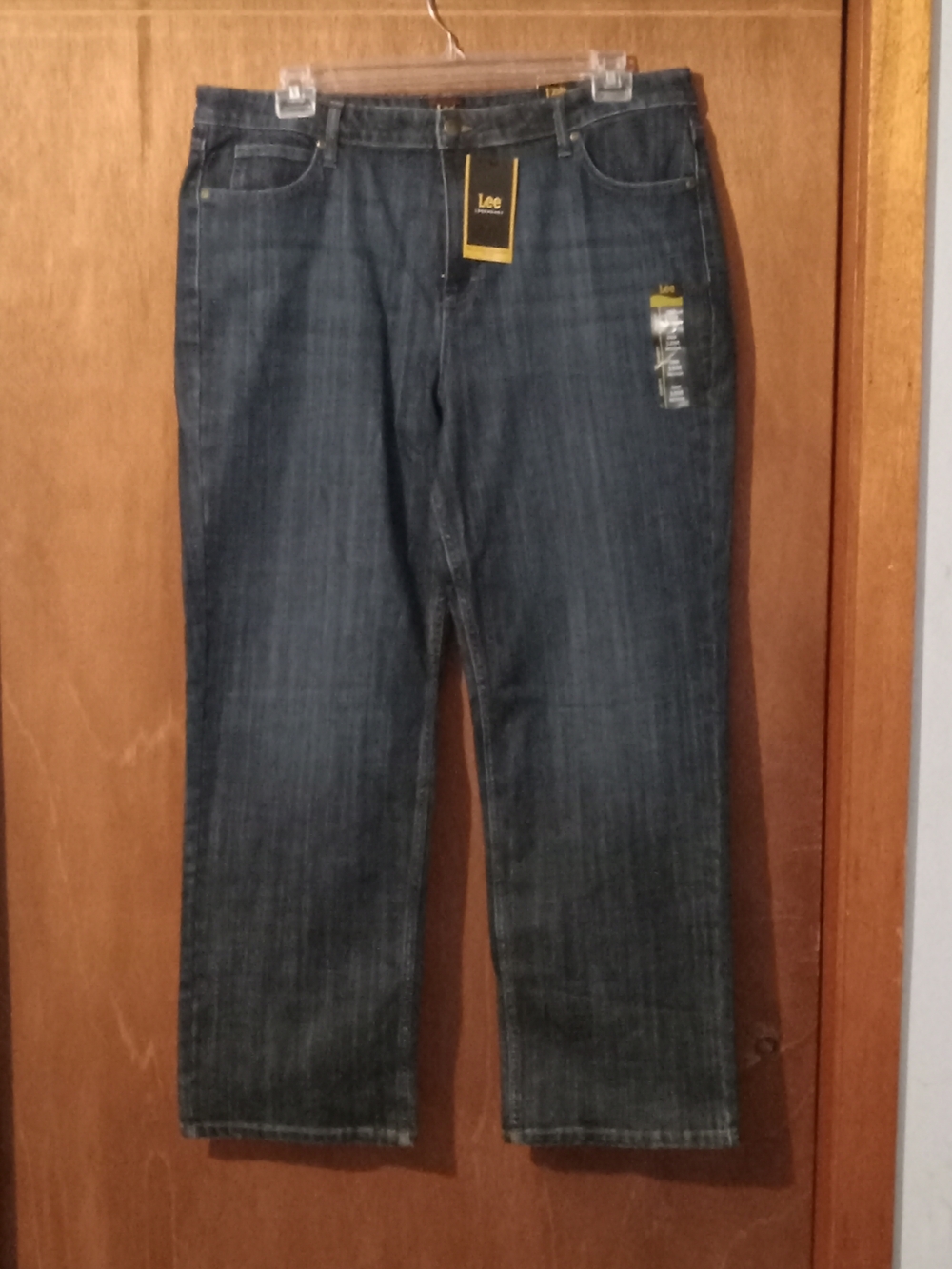 Lee Women's Dark Blue Straight Jeans Nwt